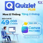 Tài Khoản Quizlet Plus 1 Tháng