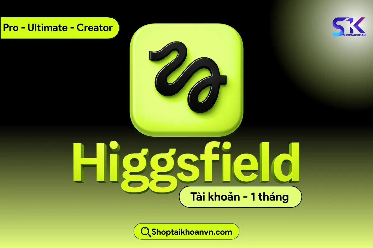 Tài khoản Higgsfield