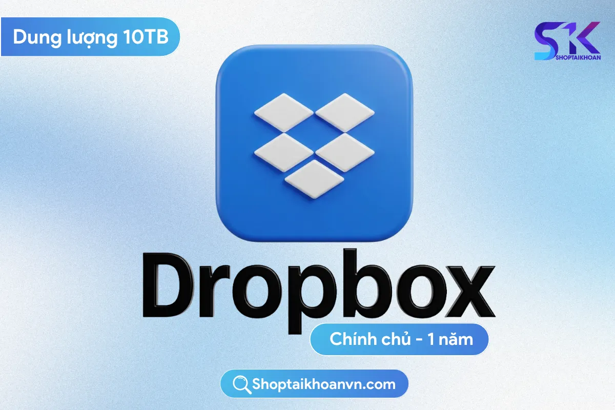 nâng cấp dung lượng Dropbox