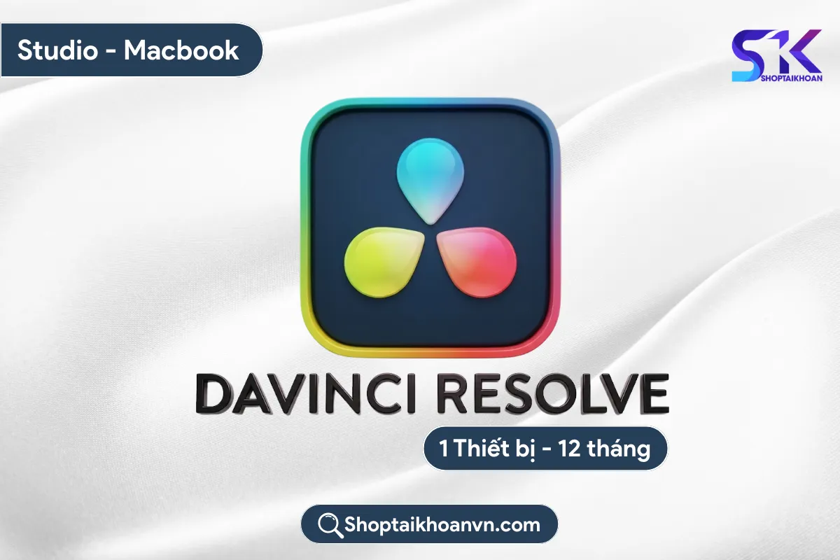 tài khoản Davinci Resolve