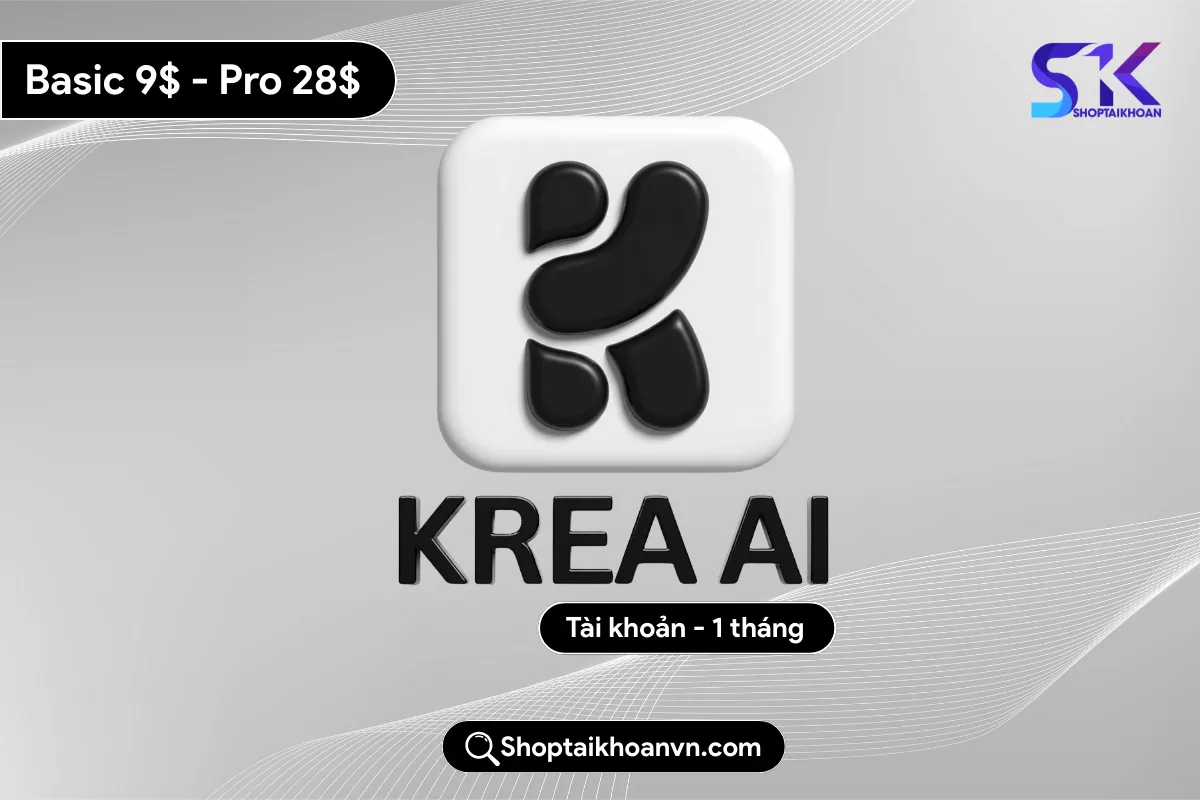 Tài khoản Krea AI