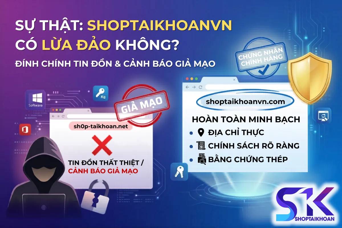 Shoptaikhoanvn có lừa đảo không?