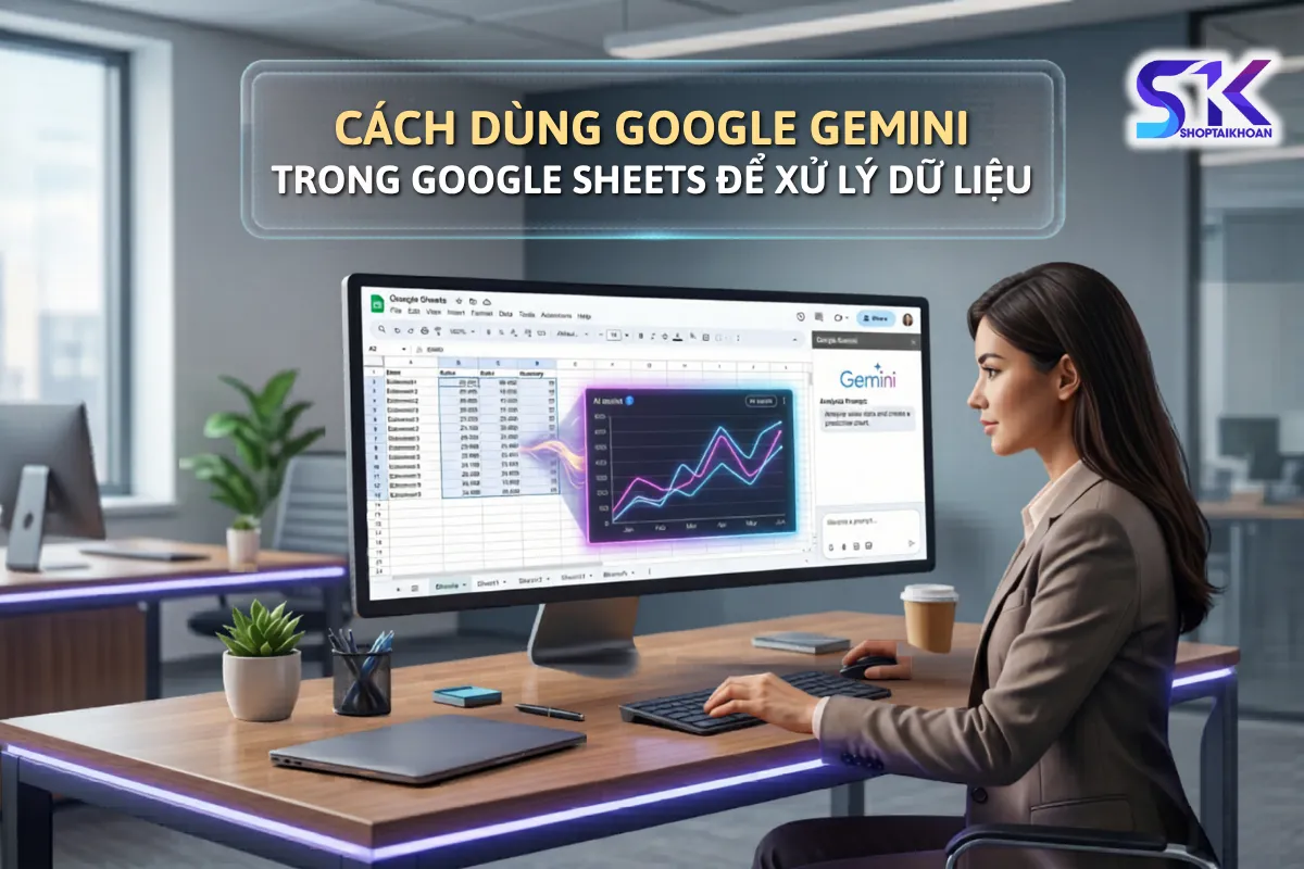 Cách Dùng Gemini Trong Google Sheets