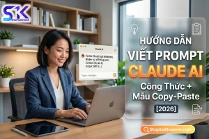 Hướng Dẫn Viết Prompt Claude AI: Công Thức + Mẫu Copy-Paste [2026]