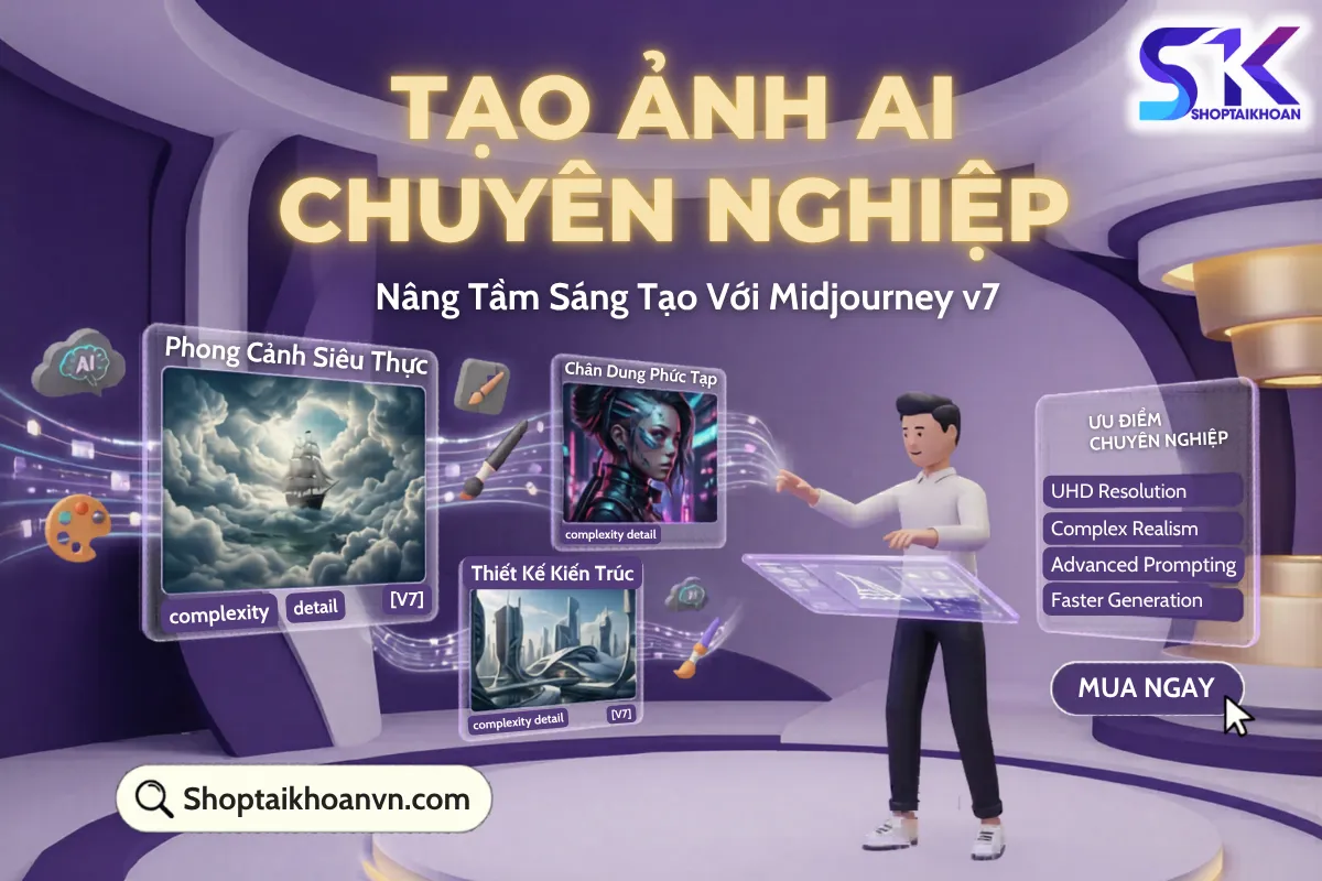 Midjourney tạo ảnh chuyên nghiệp