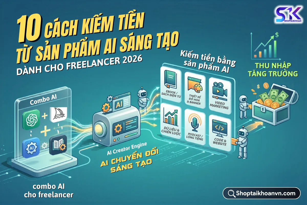 Kiếm Tiền Bằng ChatGPT: 15 Cách Thực Chiến Kèm Thu Nhập