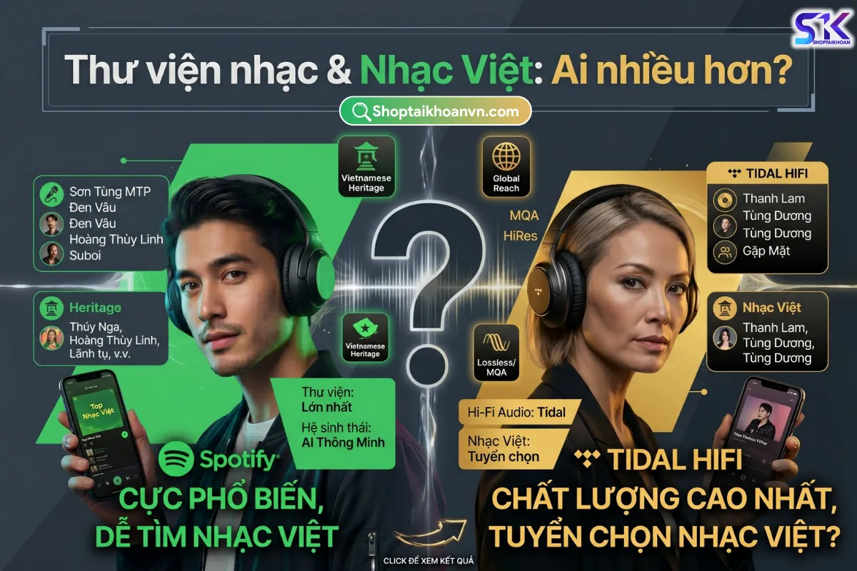Thư viện nhạc & Nhạc Việt: Ai nhiều hơn?
