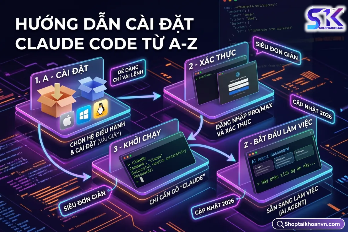Hướng Dẫn Cài Đặt Claude Code Từ A-Z